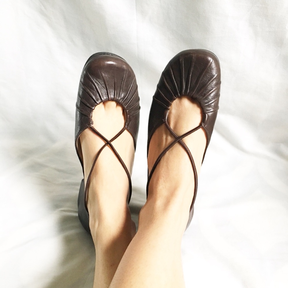 Alex Marie Leather Flats